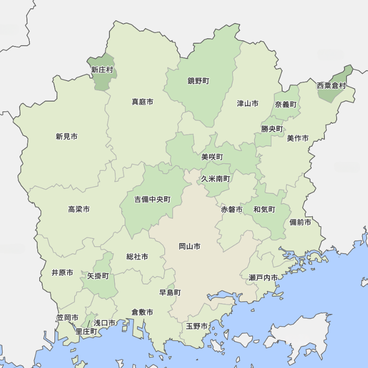 岡山県内全域対応